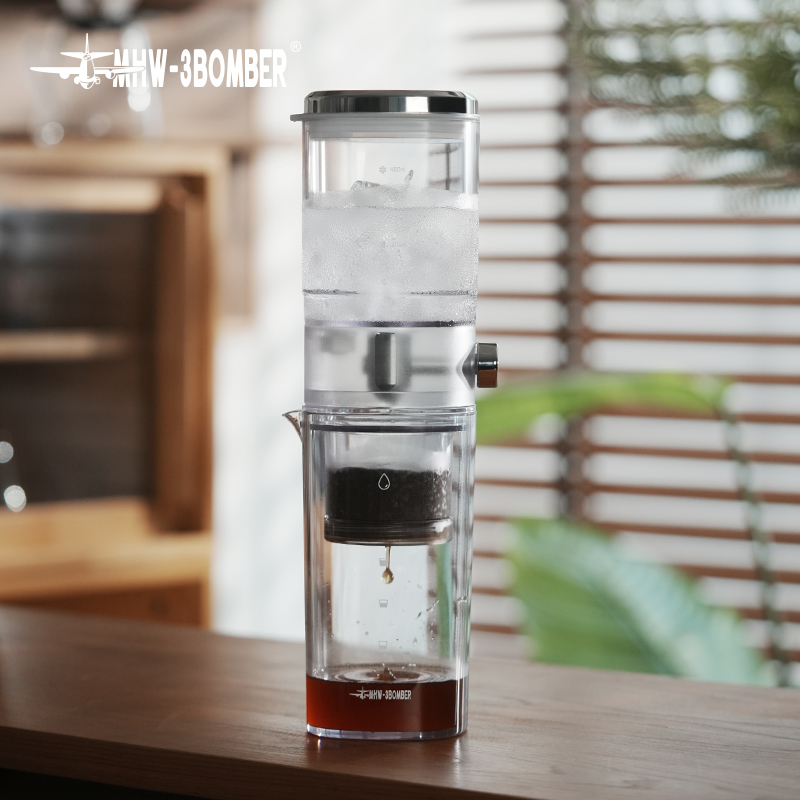Coffee Equipment Camping - MHW-3BOMBER IJskoffiezetapparaat 400ml Koude Brouwer Draagbare