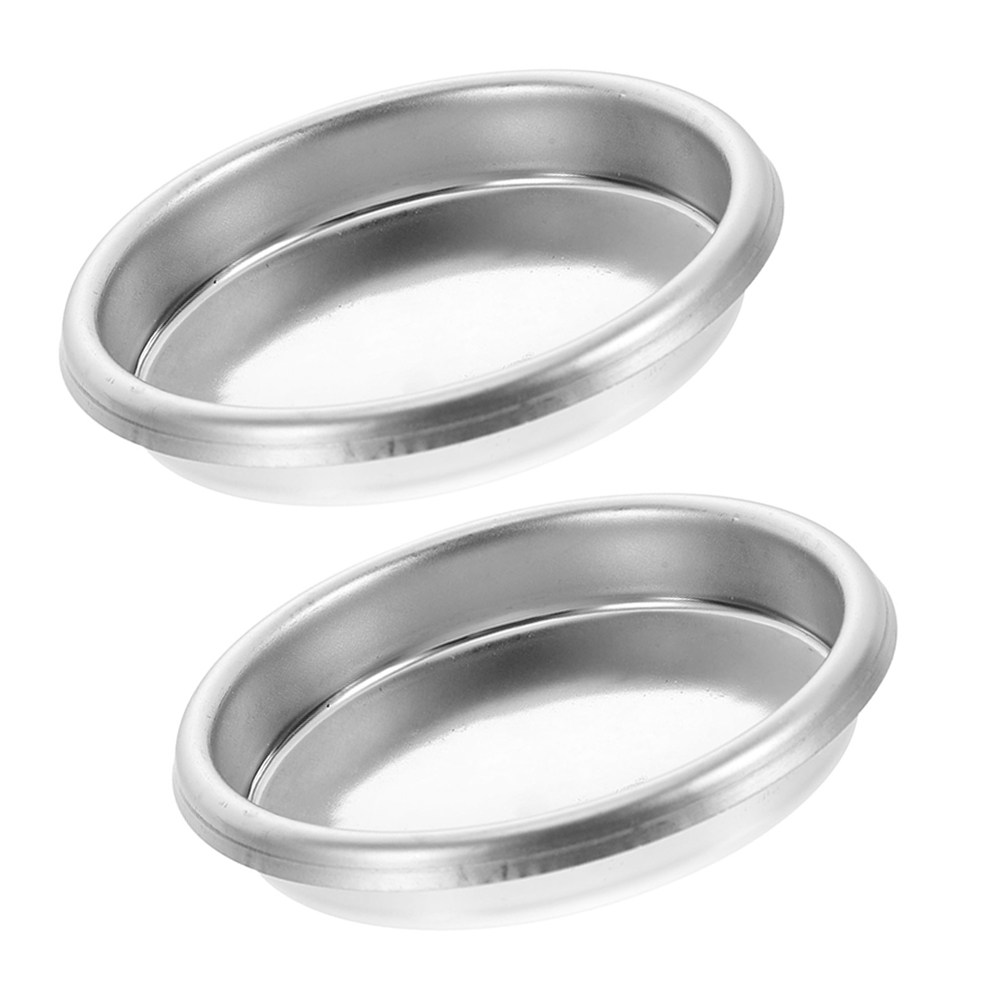 Blind Filter Disc - 2 stuks roestvrijstalen blinde filterschijven voor