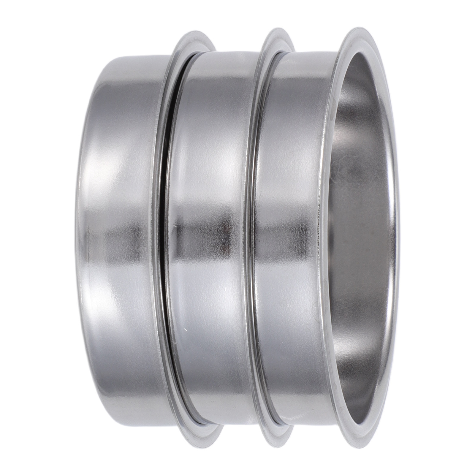 Blind Filter Disc - 3-delige koffiemachine poederbak 51mm roestvrijstalen blinde