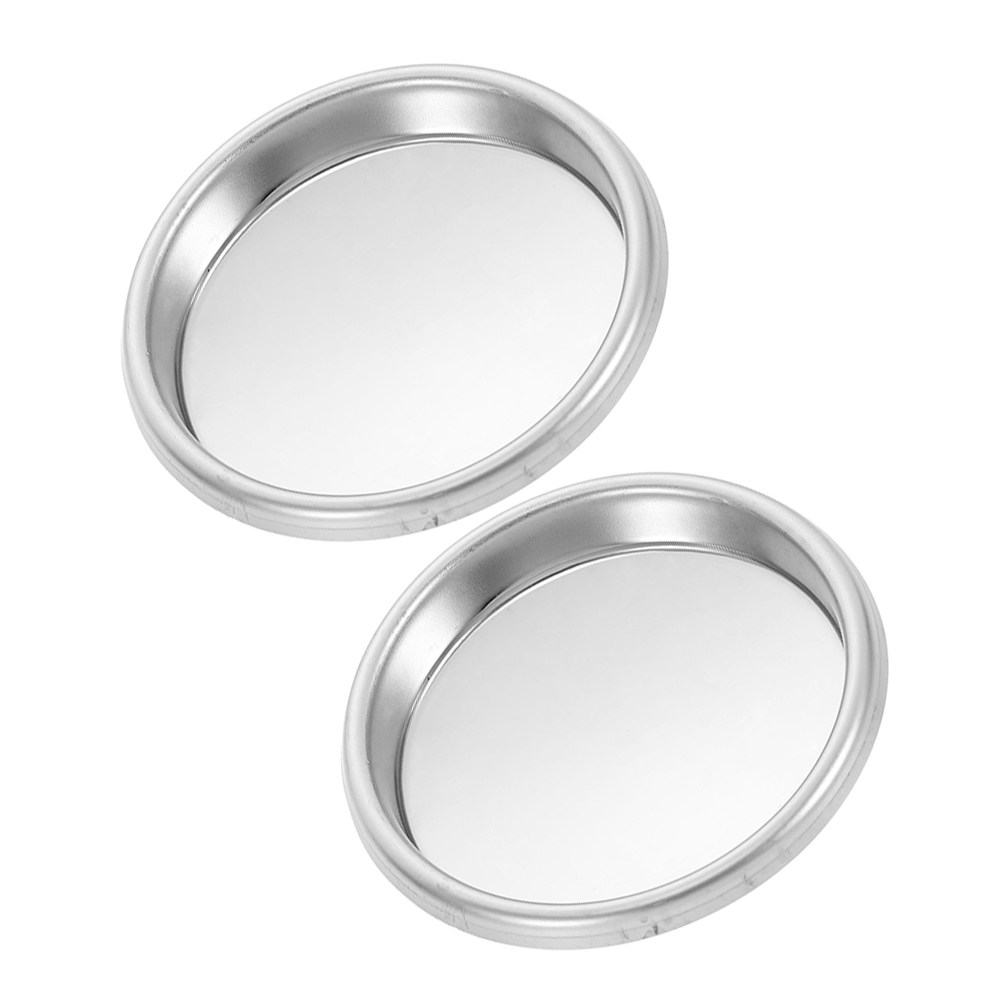 Blind Filter Disc - 2 stuks koffiemachine blindfilter roestvrijstalen terugspoelinzetstuk