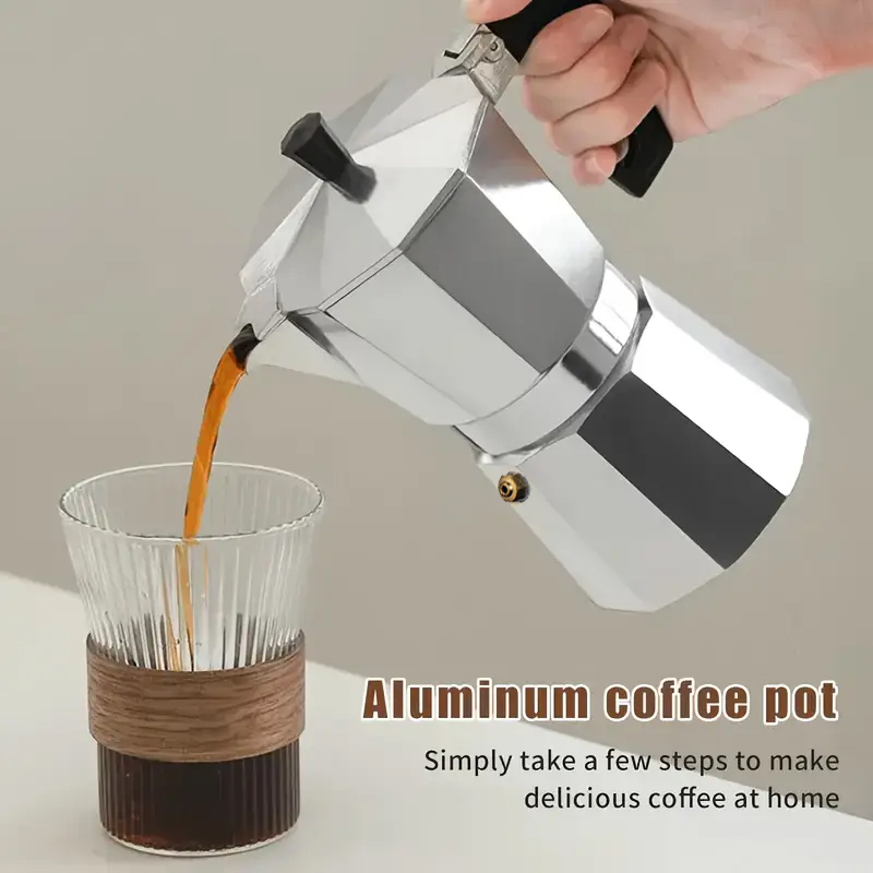 Coffee Equipment Camping - Klassieke aluminium moka pot 50-300ML huishoudelijke