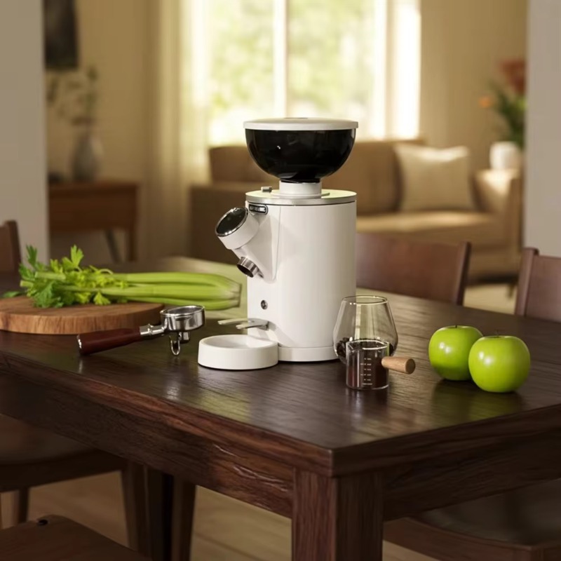 Coffee Grinder Burr Flat - Airo Professional 60mm RVS platte koffiemolen