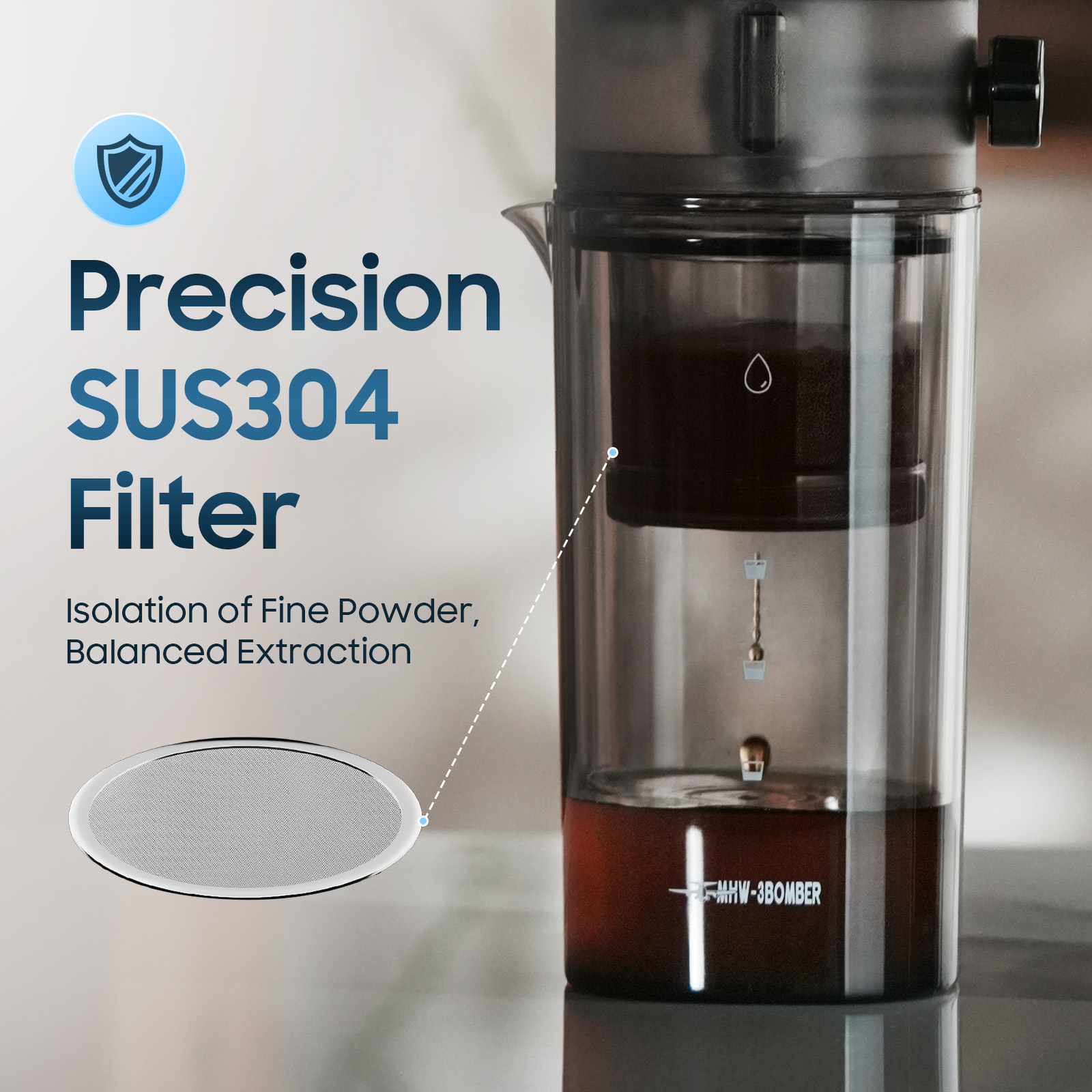 MHW-3BOMBER IJskoffiezetappara - Coffee Equipment Camping recensie en prijs
