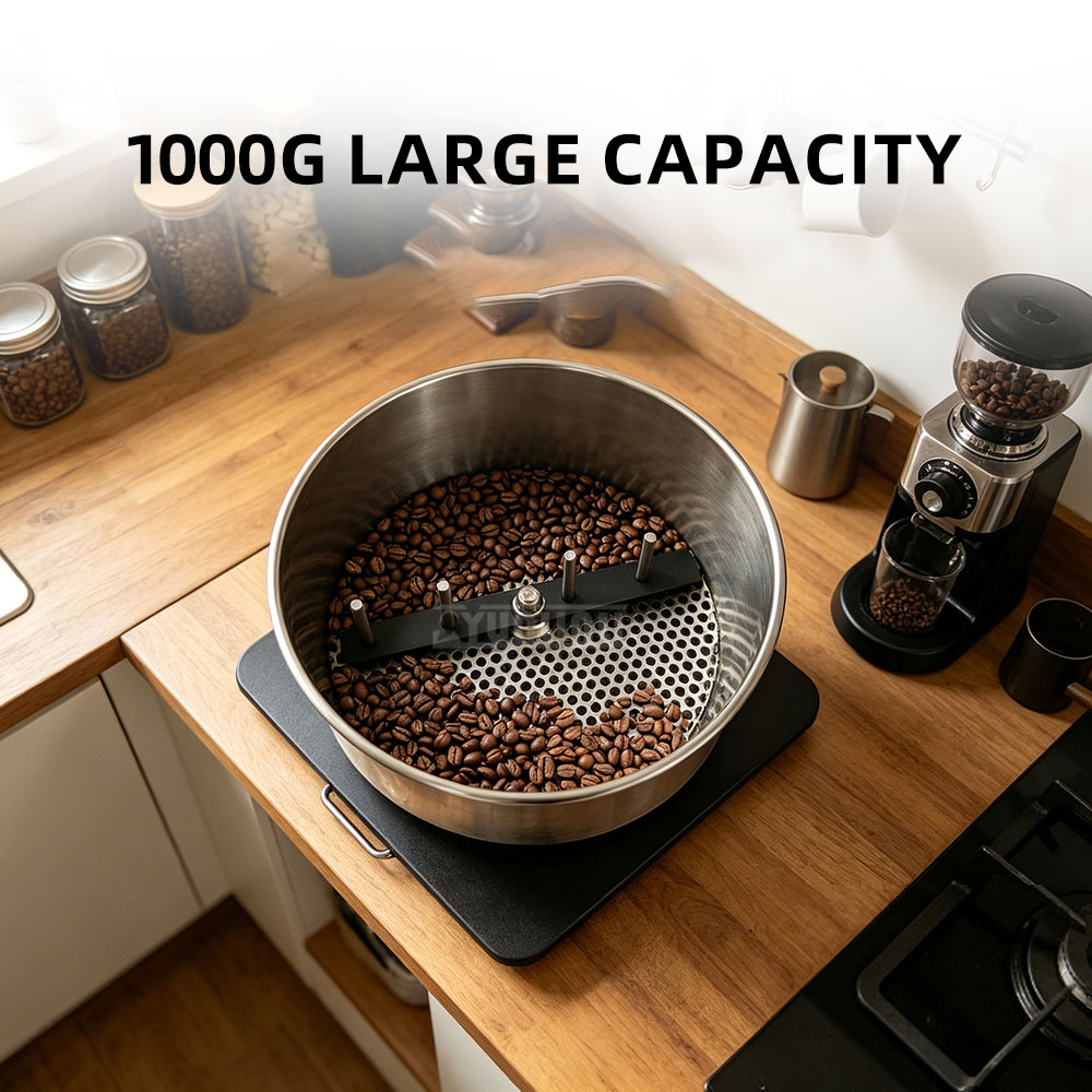 1000g vierkante roterende koel - Coffee Equipment Usa recensie en prijs