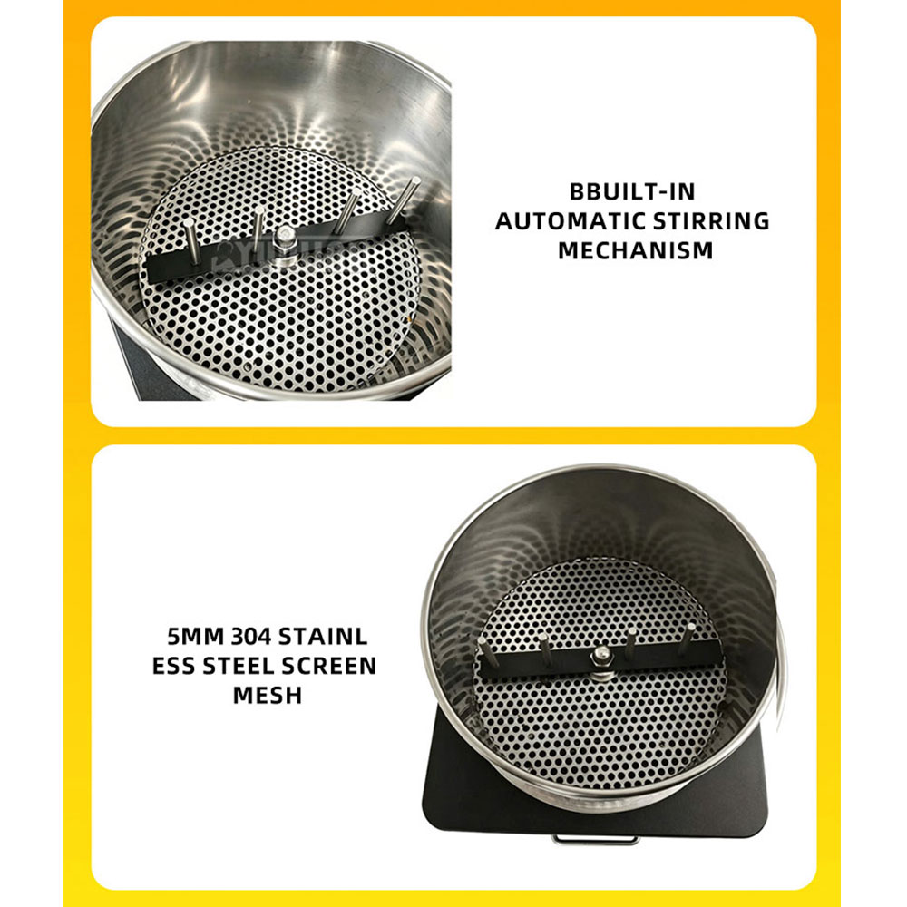 1000g vierkante roterende koel - Coffee Equipment Usa recensie en prijs