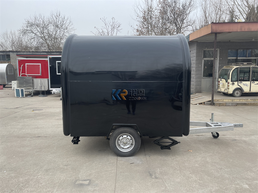 Mobiele Food Truck Trailer Maa - Coffee Equipment Logo recensie en prijs